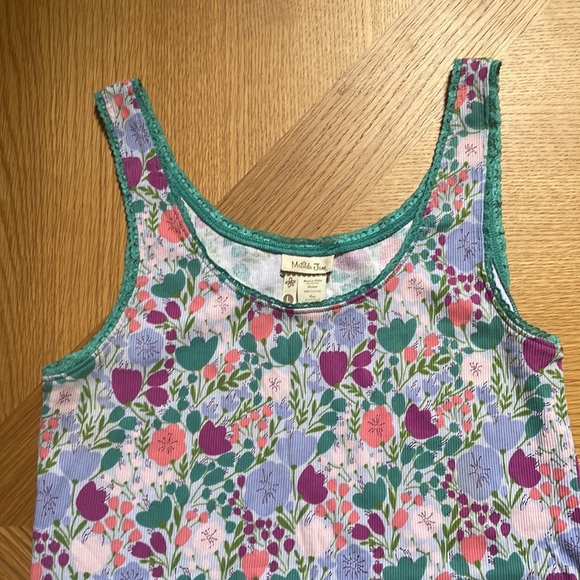 Matilda Jane floral ribbed tank top - Picture 2 of 4